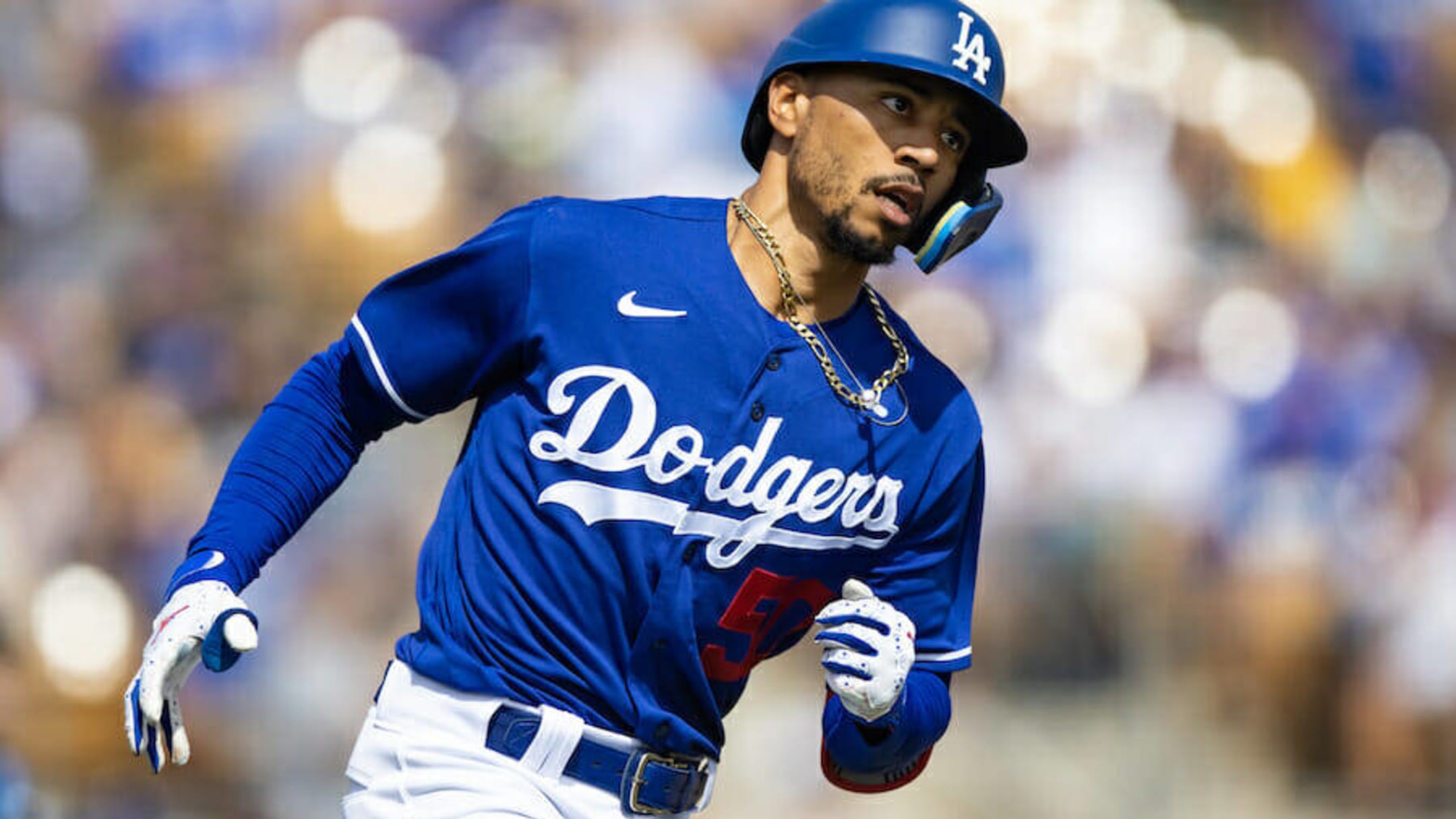 A Day with Mookie Betts at Dodgers Spring Training 