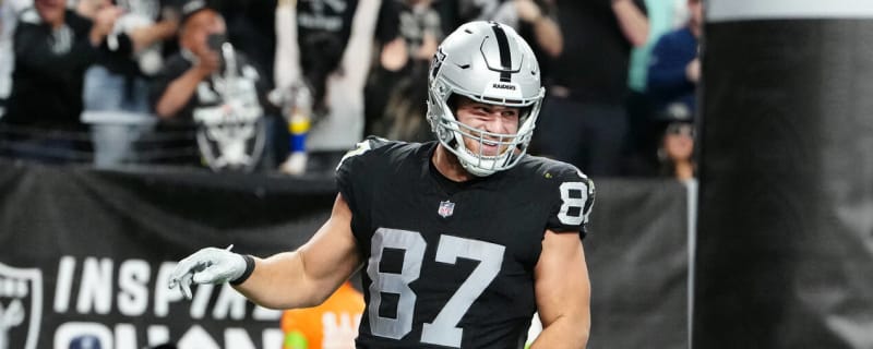 Las Vegas Raiders TE Michael Mayer has a question for the NFL when it comes to their offense in 202