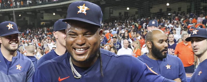 Houston Astros Ace Framber Valdez Says Jersey Color a 'Crutch