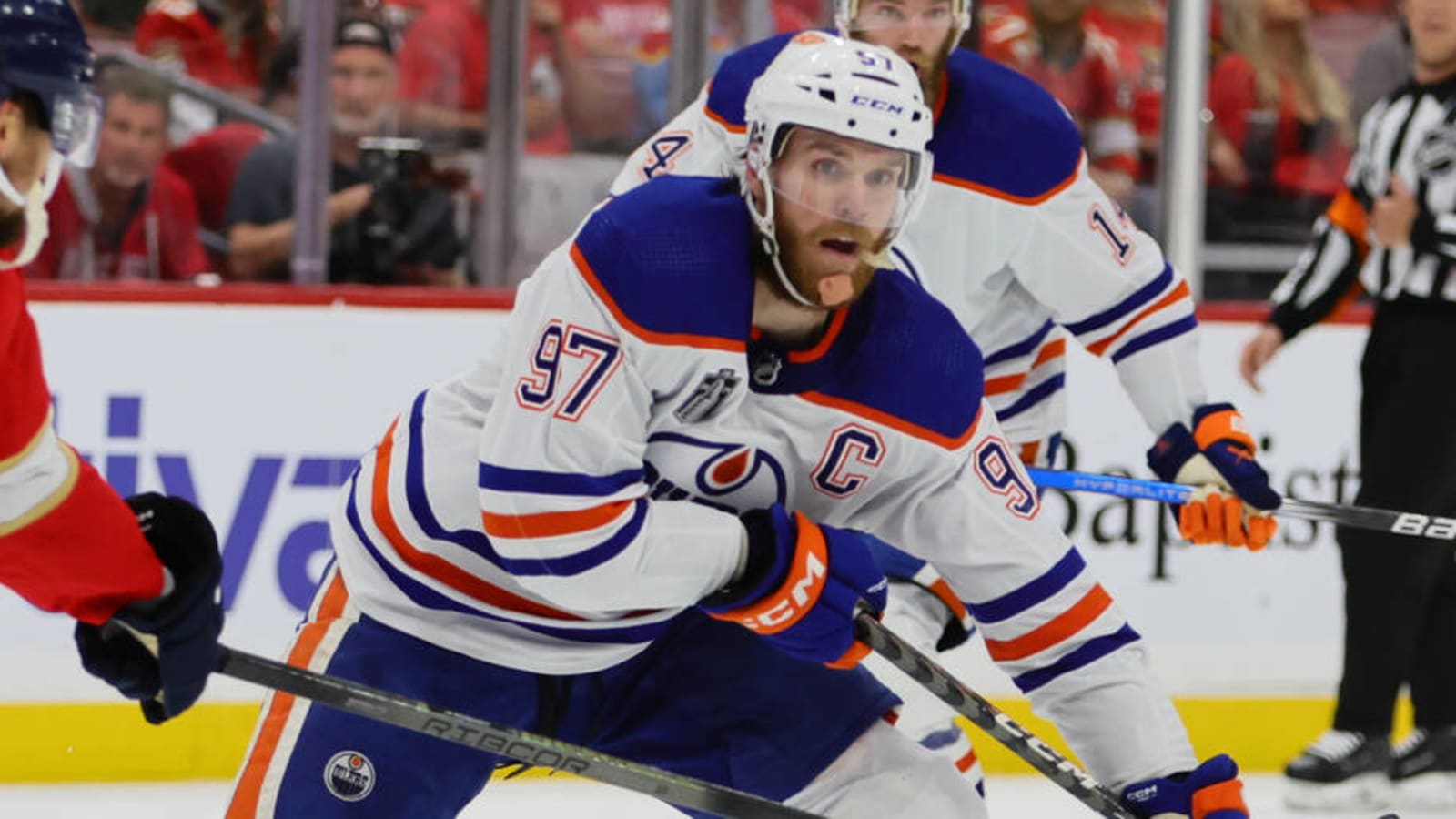 Oilers' Connor McDavid blames the 'hockey gods' after Game 1