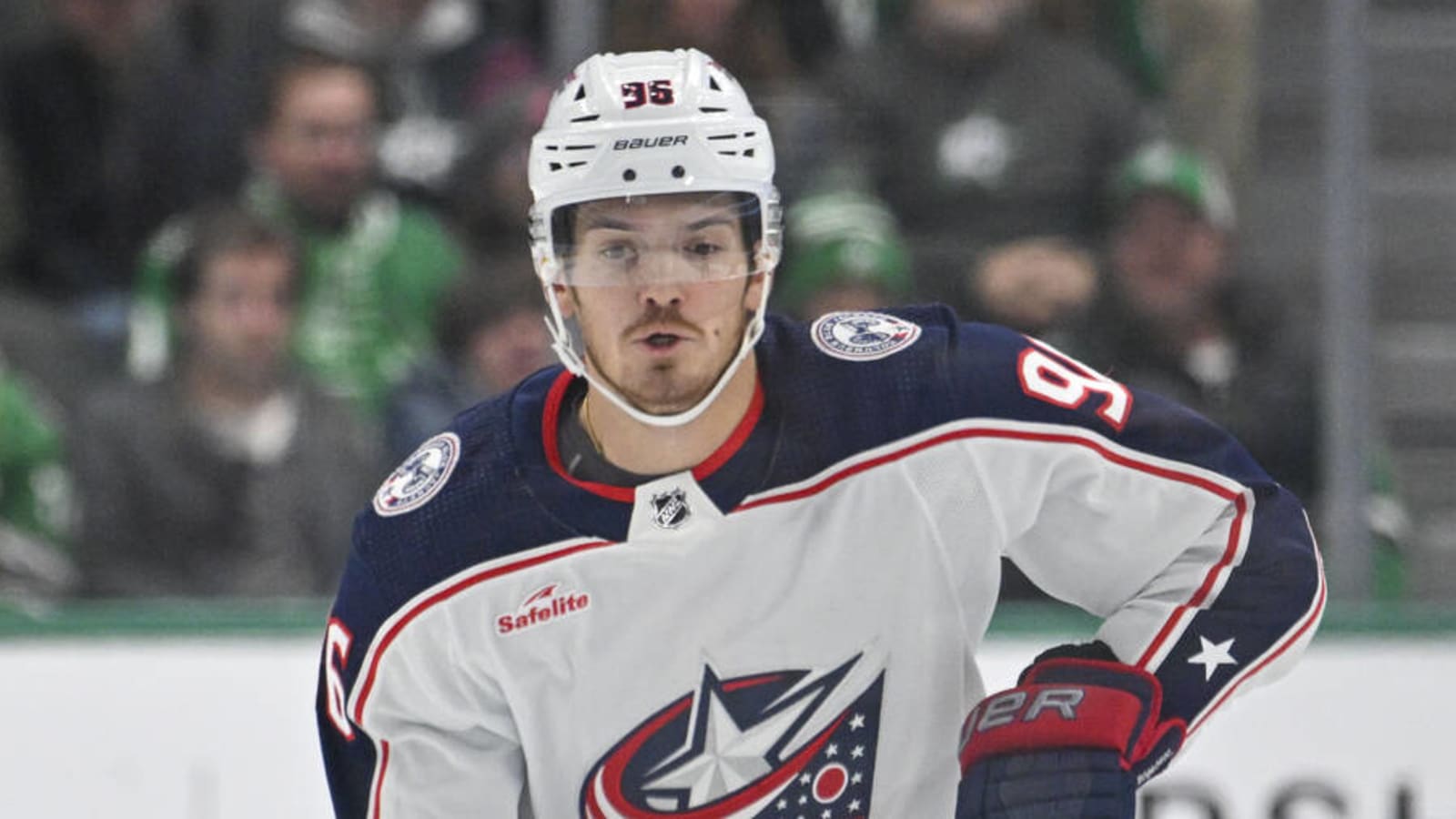 Blue Jackets forward to miss four to six weeks with fractured ankle