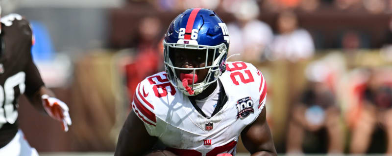 Watch: Giants' Devin Singletary seals win over Browns with unselfish play
