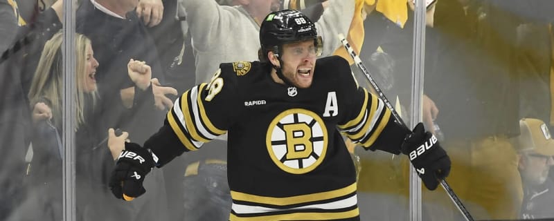 Pastrnak ‘Had No Problem’ With Montgomery’s Challenge