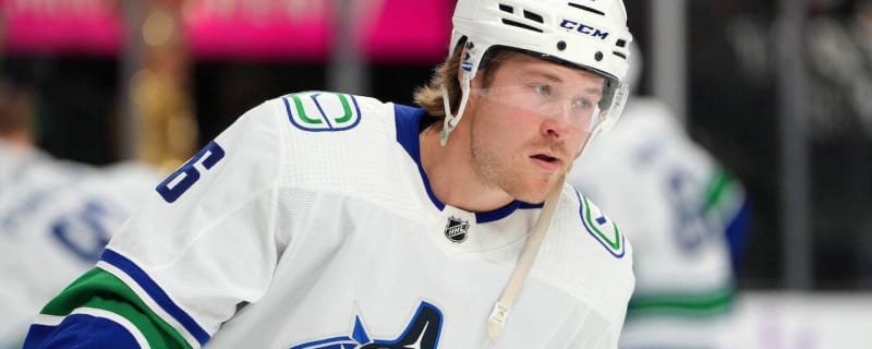 Sources: Canucks’ Brock Boeser expected to miss remainder of the season with blood clot