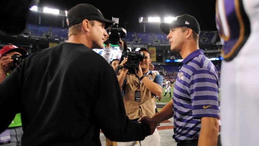 Ravens Assistant Compares Harbaugh Brothers&#39; Coaching Styles