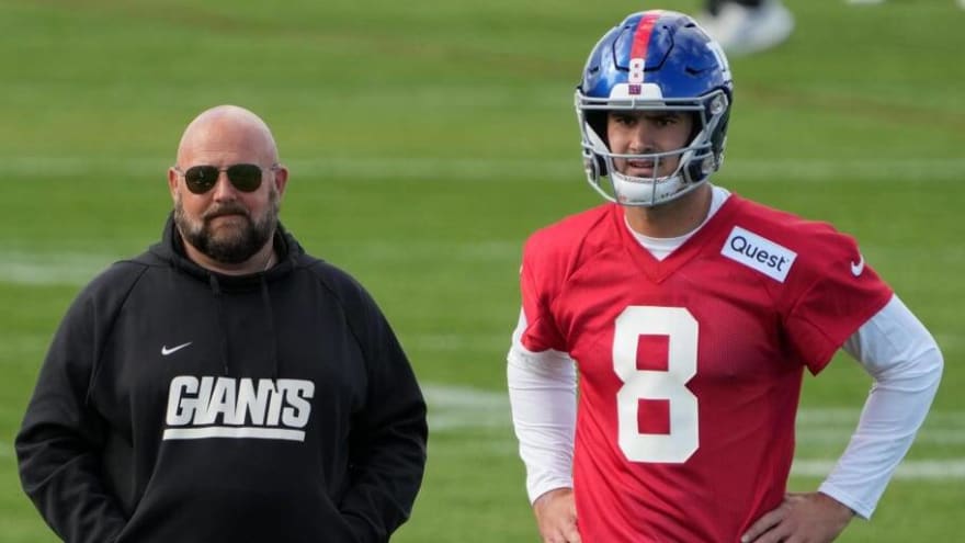 Giants&#39; Head Coach-Quarterback Duo Lands in Bottom Third of New Ranking