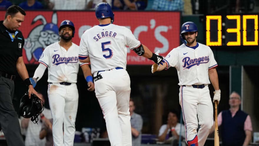 &#39;He&#39;s Carrying Us.&#39; Corey Seager&#39;s Historic Power Stretch Lifts Texas Rangers
