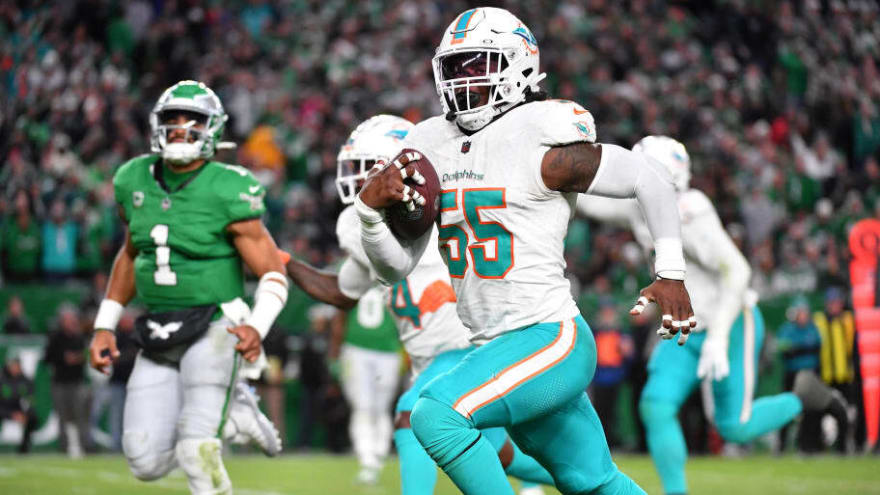 Number 55 and the Three Who Wore It Best for the Dolphins