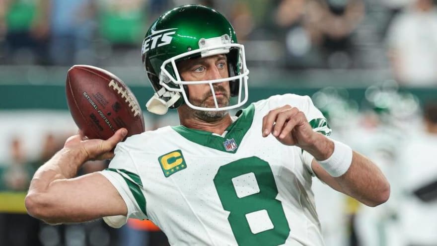New York Jets QB Aaron Rodgers Holds NFL History In Wild Statistic