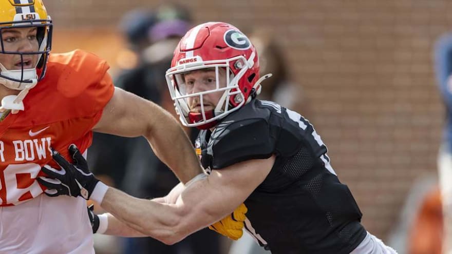 Georgia Bulldogs&#39; Dan Jackson Named Top Defensive Back During Senior Bowl Practice