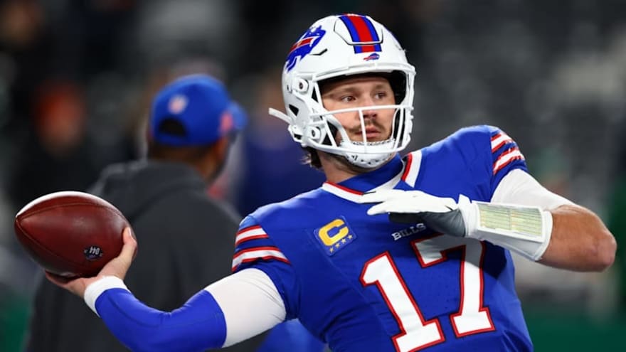 Bills QB Josh Allen takes encouraging step in recovery from hand injury