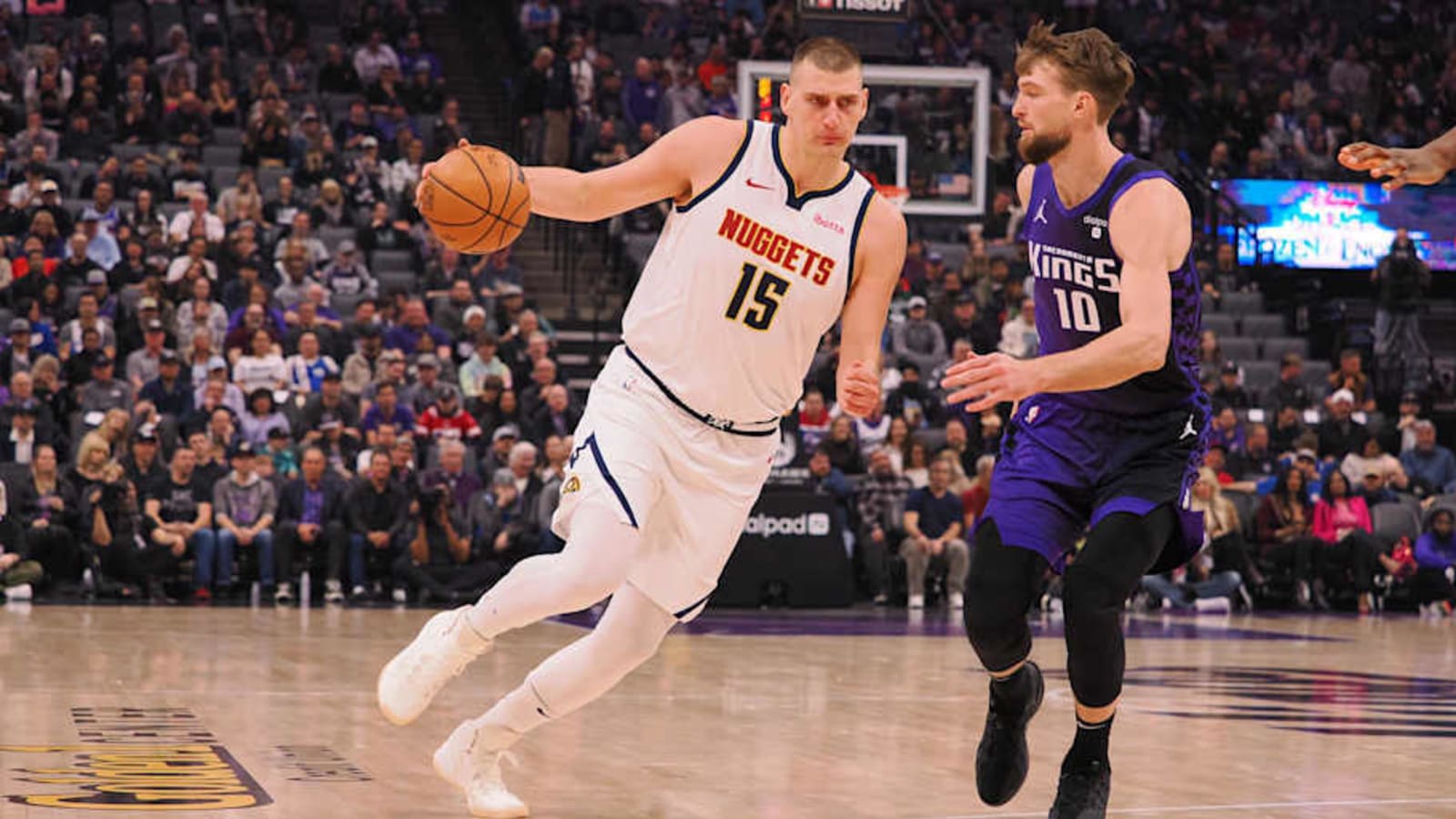 Kings-Nuggets Matchup of the Game: Domantas Sabonis vs. Nikola Jokić