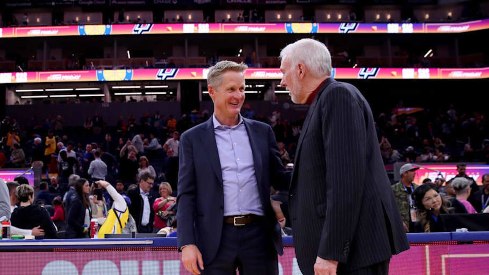Steve Kerr Makes Heartfelt Gregg Popovich Statement After Warriors-Spurs Game