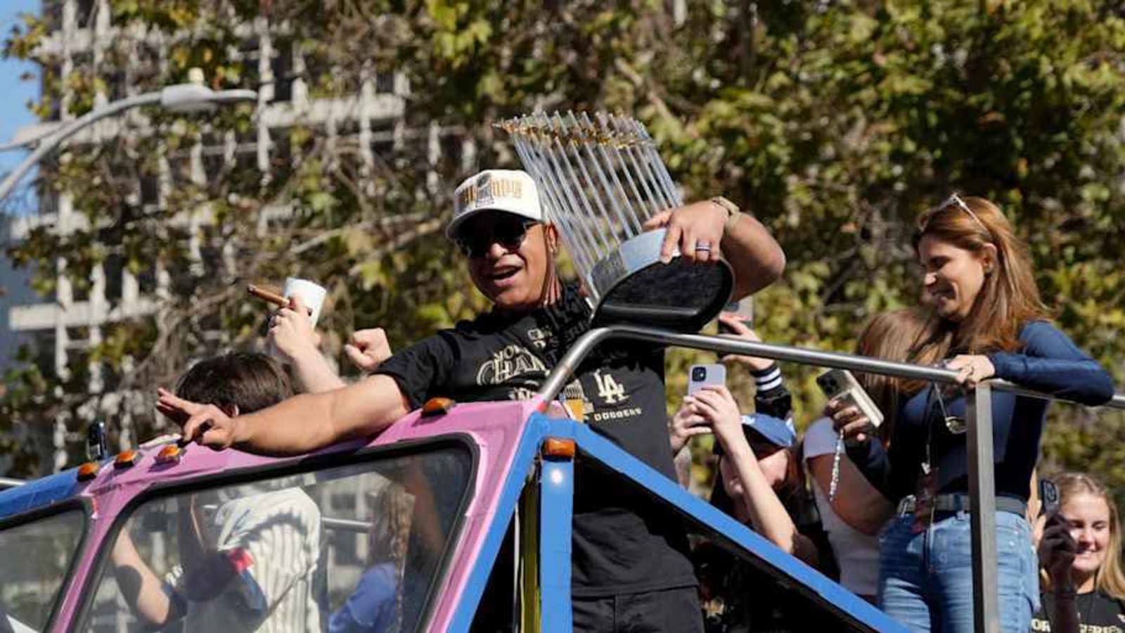 Dodgers' Dave Roberts Gets Championship Congratulatory Call From 2024
