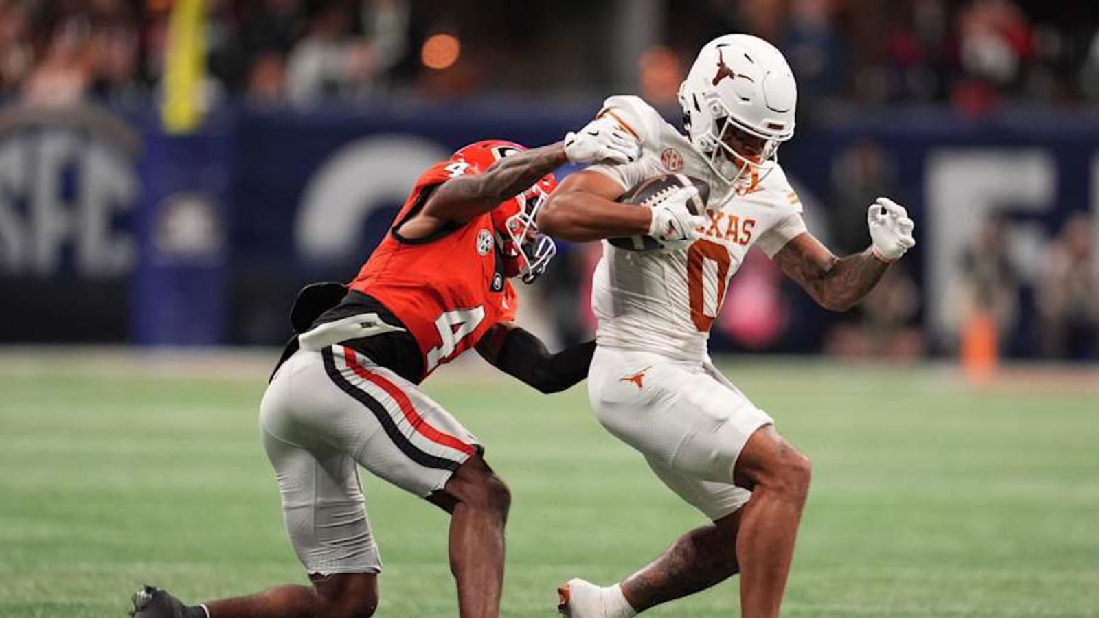Texas Longhorns WR DeAndre Moore Jr. Scores 41-Yard TD vs. Georgia Bulldogs
