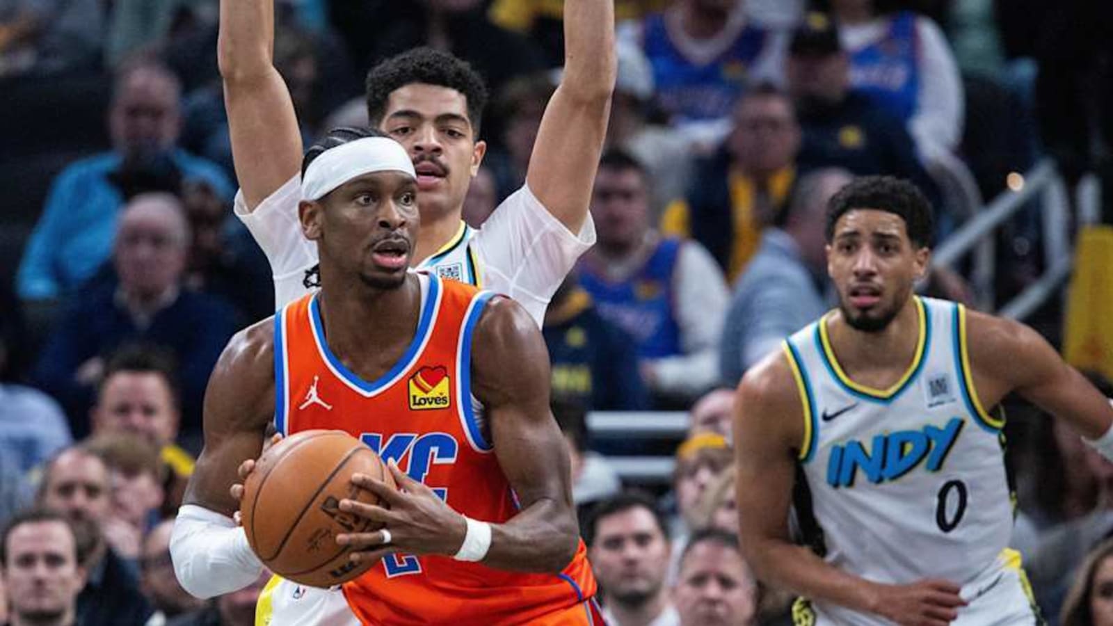 Late Thunder Run Helps OKC Pull Away and Defeat the Pacers
