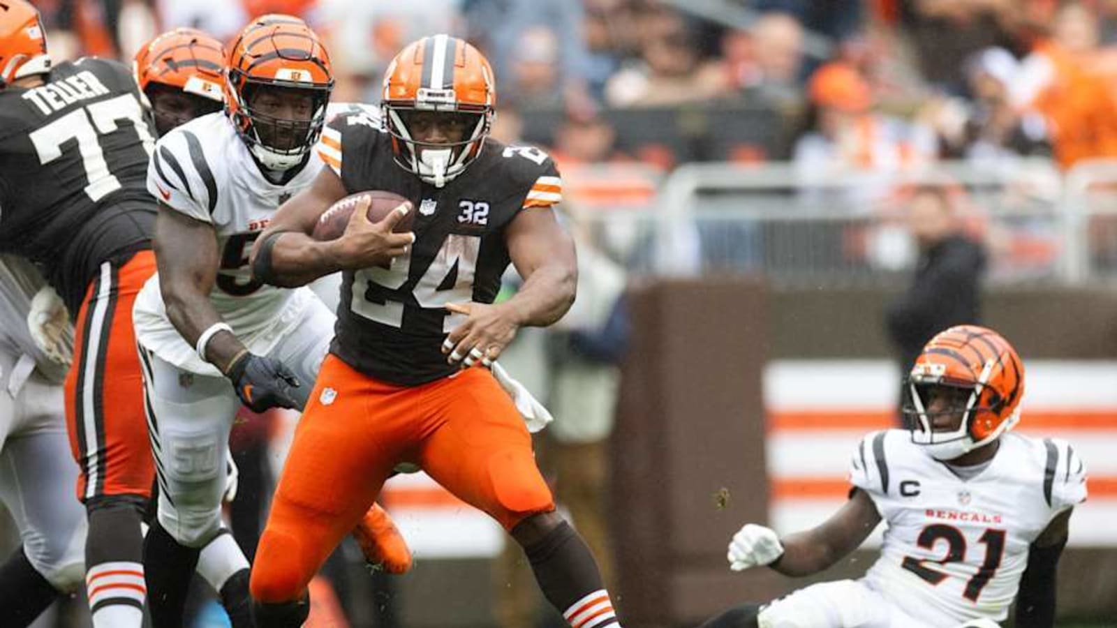 Cleveland Browns Activate Two Starters, Including Star RB Nick Chubb
