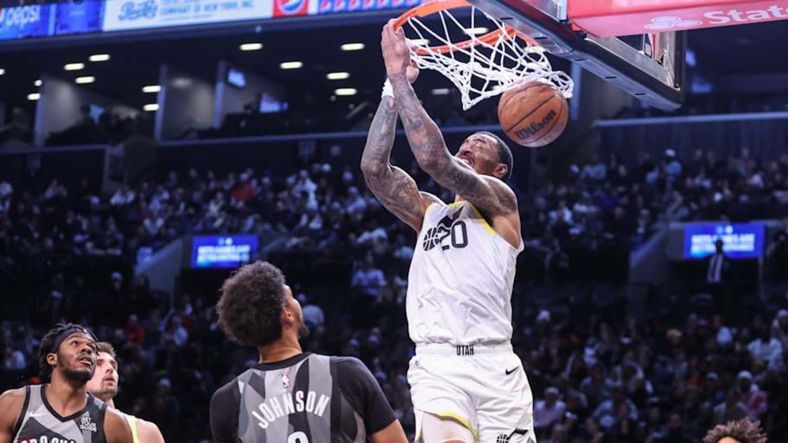Jazz Reveal John Collins Playing Status on Eve of Game with Grizzlies