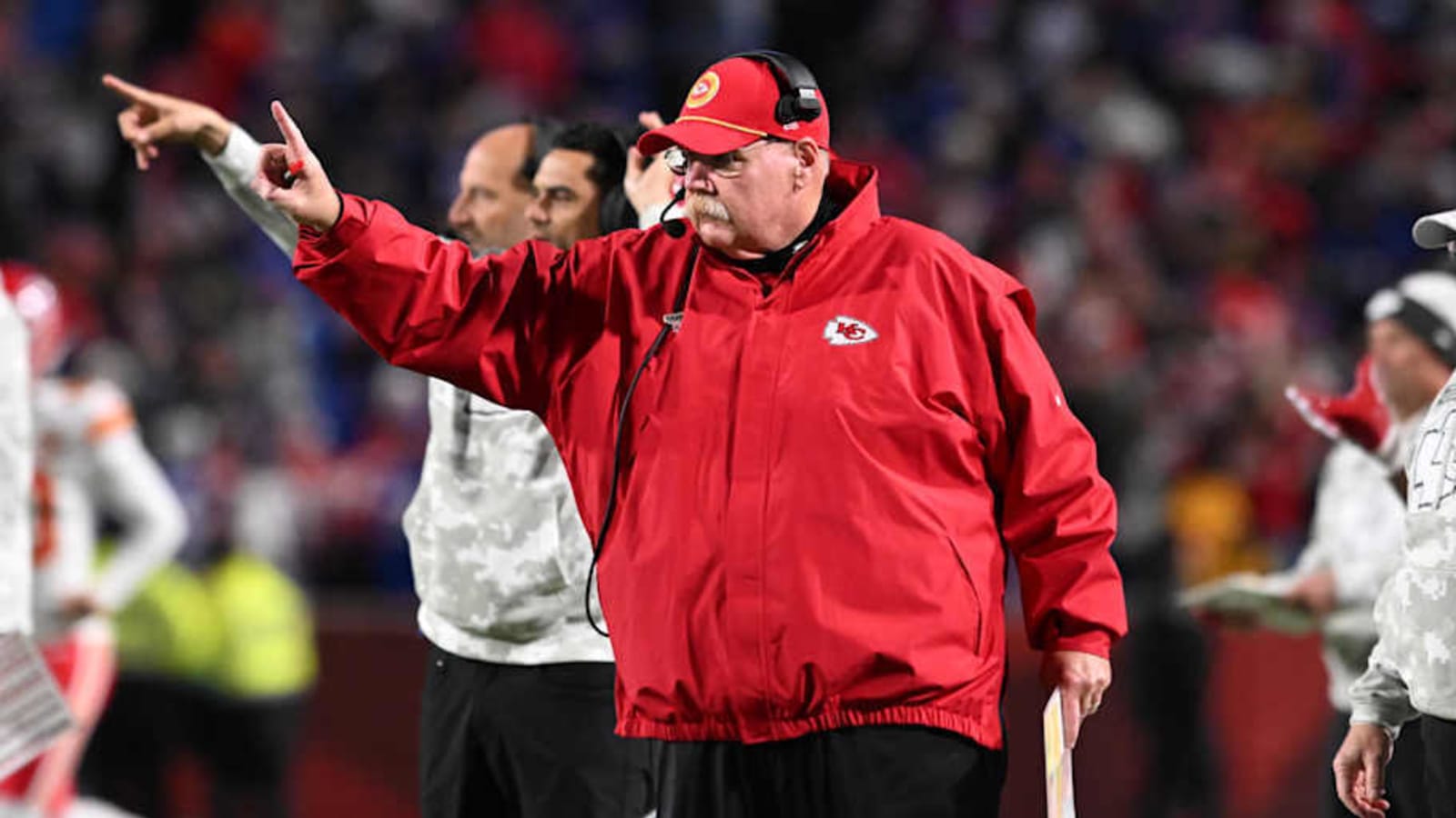 Andy Reid Dresses As Santa After Steelers Game