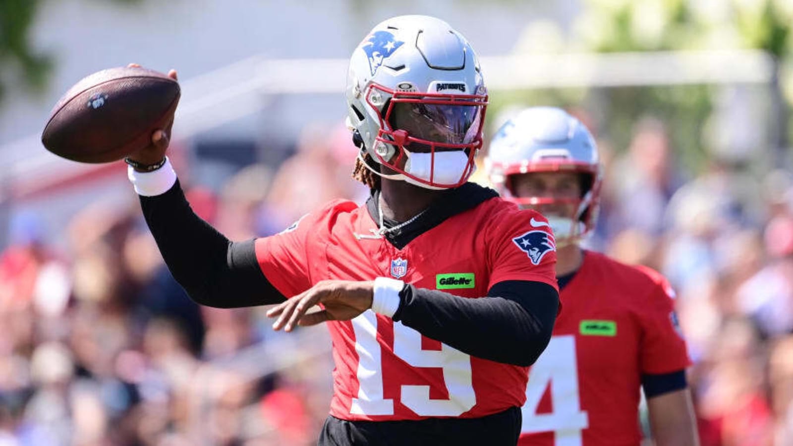 Joe Milton Outshining Drake Maye at New England Patriots Training Camp