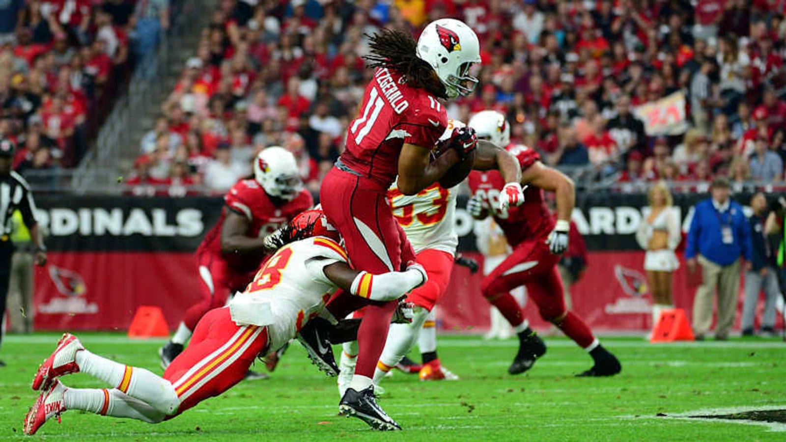Larry Fitzgerald thought about ring chasing with the Chiefs