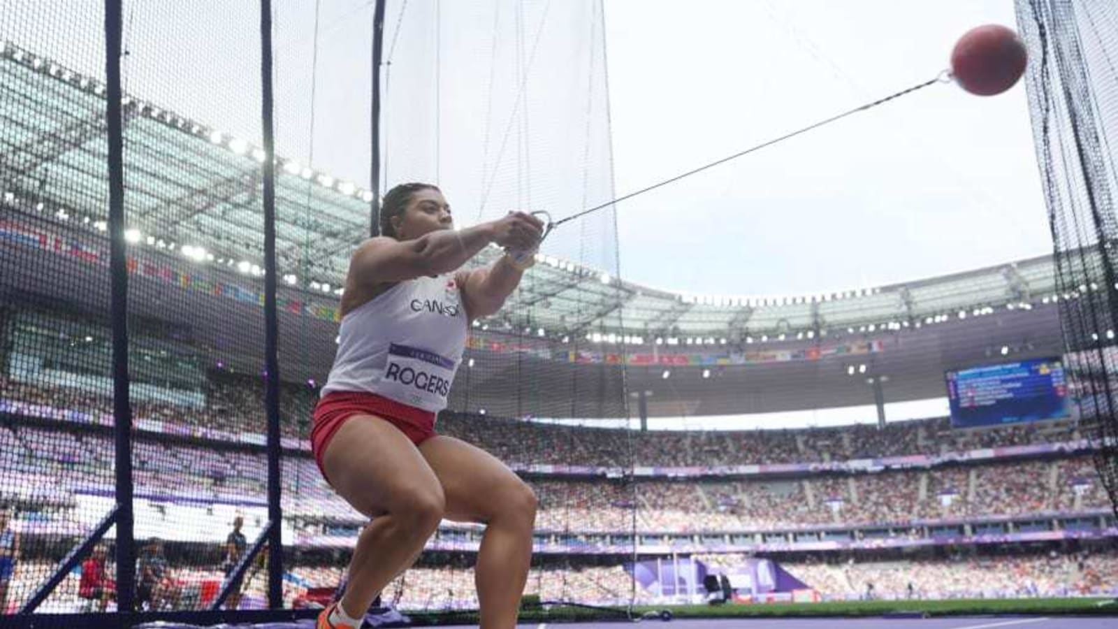 Cal Alum Camryn Rogers Easily into Hammer Throw Finals at Paris