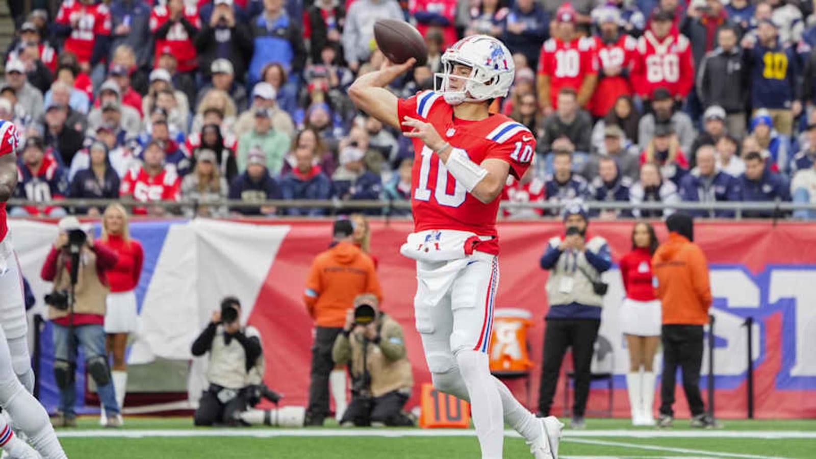 Patriots&#39; Drake Maye Achieves Huge Feat in Debut