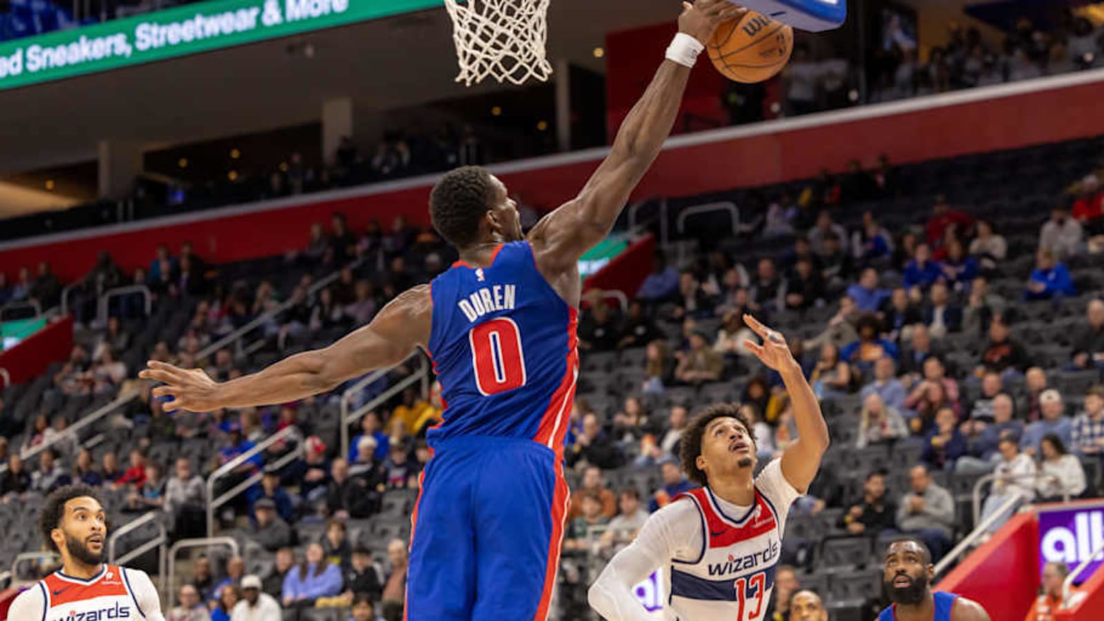 Jalen Duren: How Wizards &#39;Fueled the Fire&#39; vs Detroit Pistons