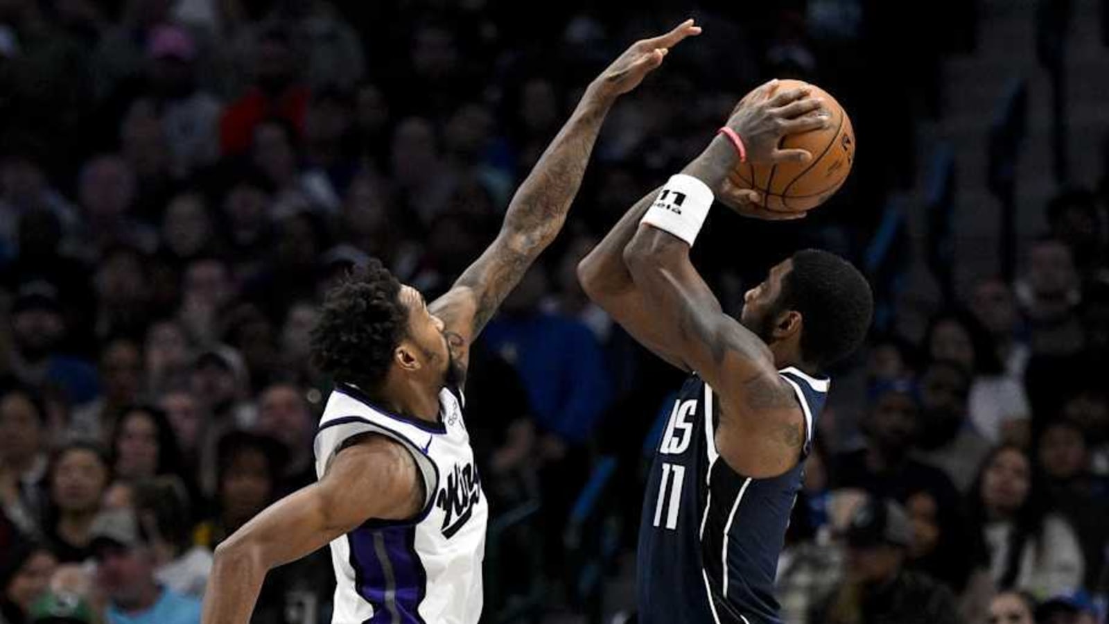Kings-Mavericks Matchup of the Game: Malik Monk vs. Kyrie Irving