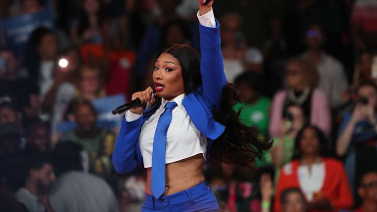 Megan Thee Stallion’s Simone Biles joke for viral leotard MTV VMAs fit