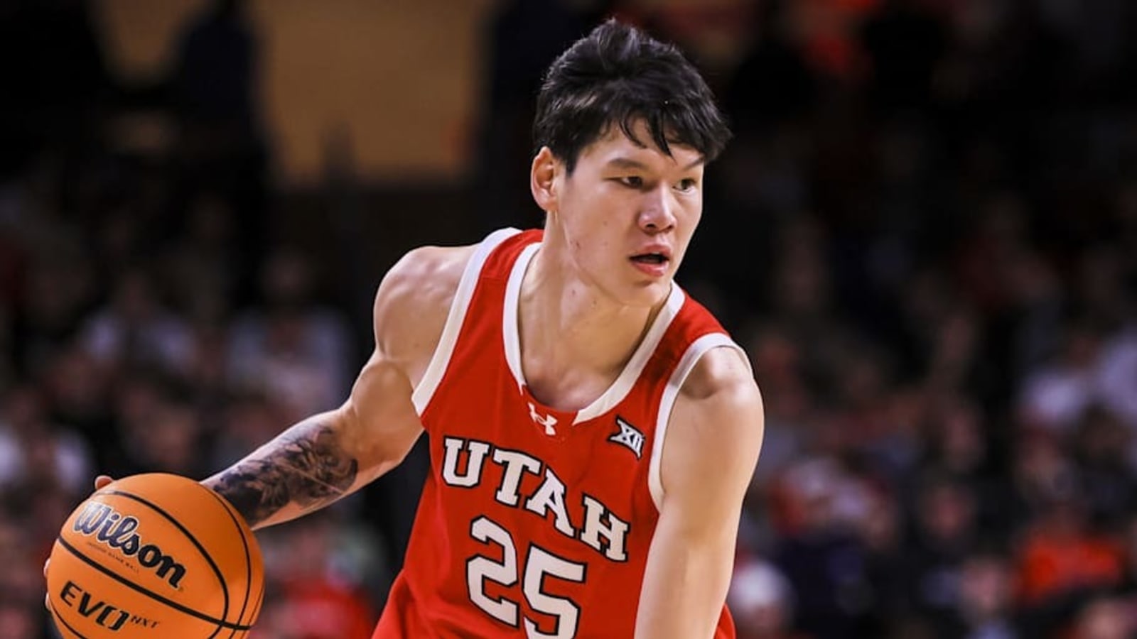 Utah guard Mike Sharavjamts reportedly enters transfer portal