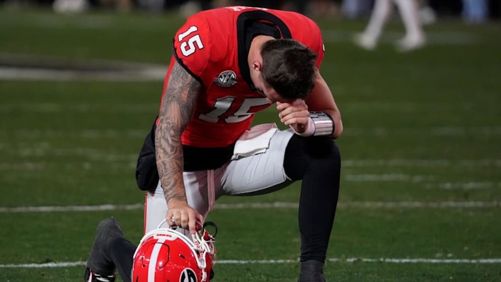 Carson Beck injury update: No timetable for Georgia QB&#39;s return