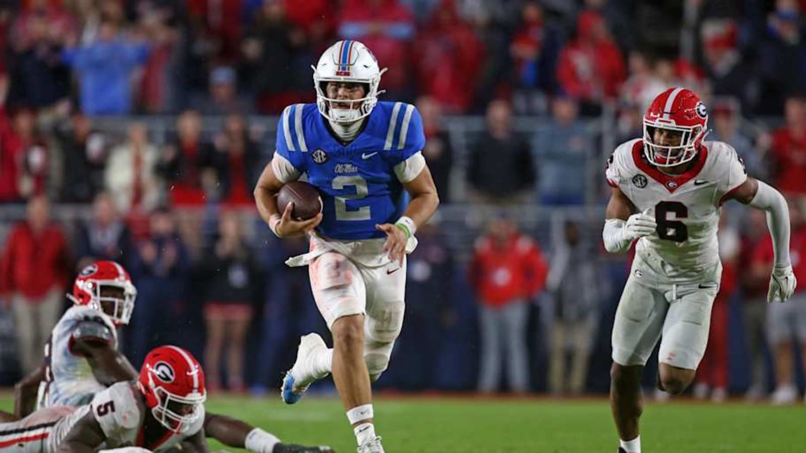 Ole Miss&#39; Jaxson Dart Skyrockets in QB Power Rankings After Win Over Georgia