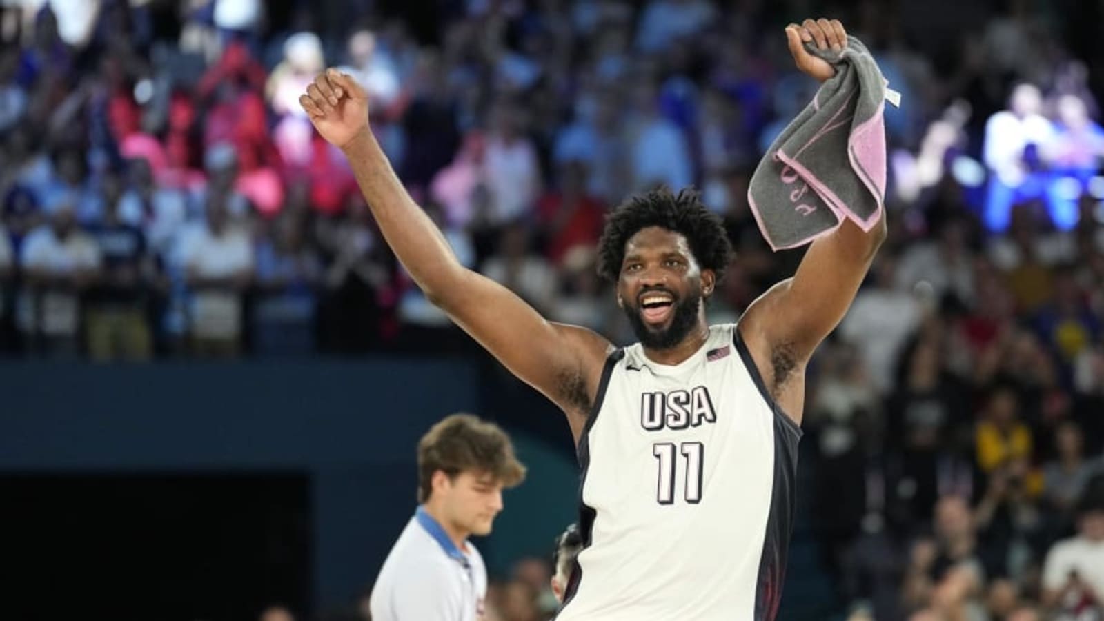 Joel Embiid&#39;s Dunk Went Viral In USA-Serbia Game