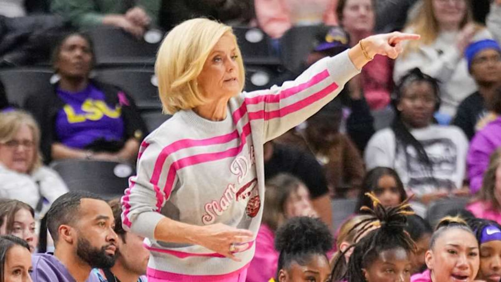 LSU Women&#39;s Basketball Head Coach Kim Mulkey on Naismith Coach of the Year Watchlist