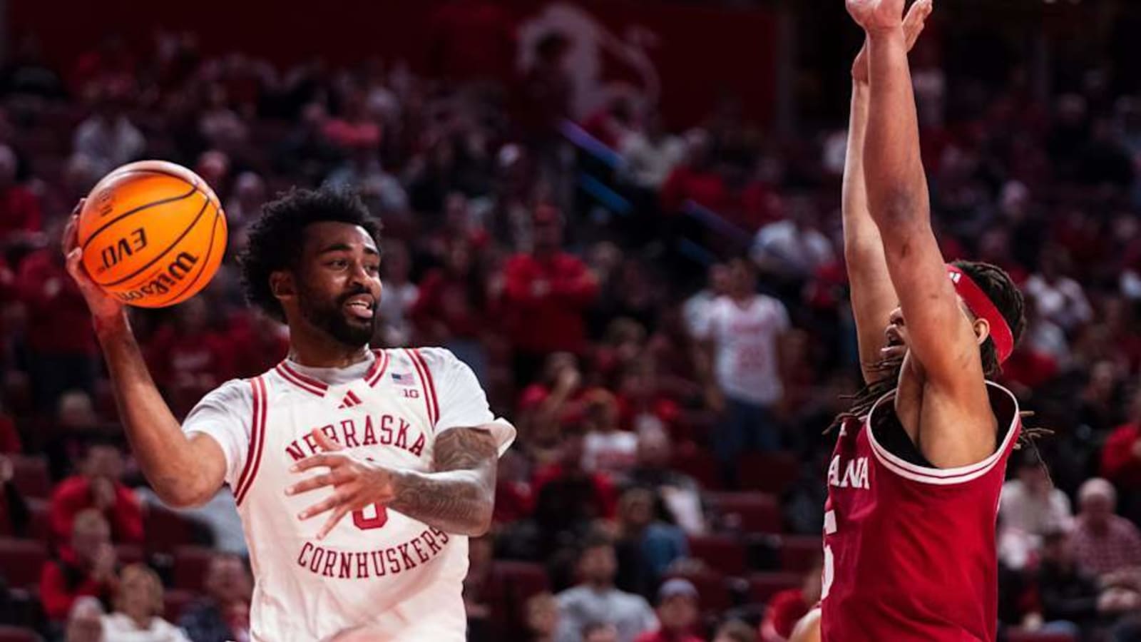 Nebraska Men&#39;s Basketball Beats Indiana, 85-68