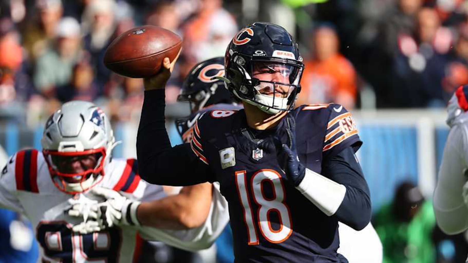 Where is Chicago Bears&#39; Caleb Williams in NFL Rookie Quarterback Ratings?