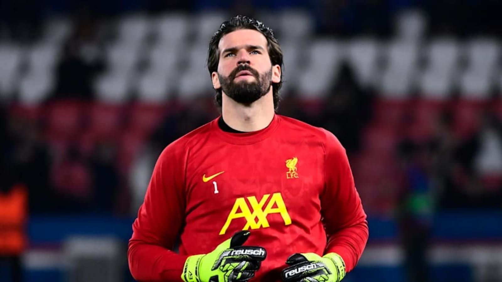Thierry Henry Reacts to Alisson Becker&#39;s Nine-Save Performance Against PSG