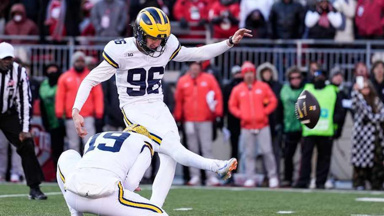 Michigan Football: Kicker Dominic Zvada set another program record in 2024