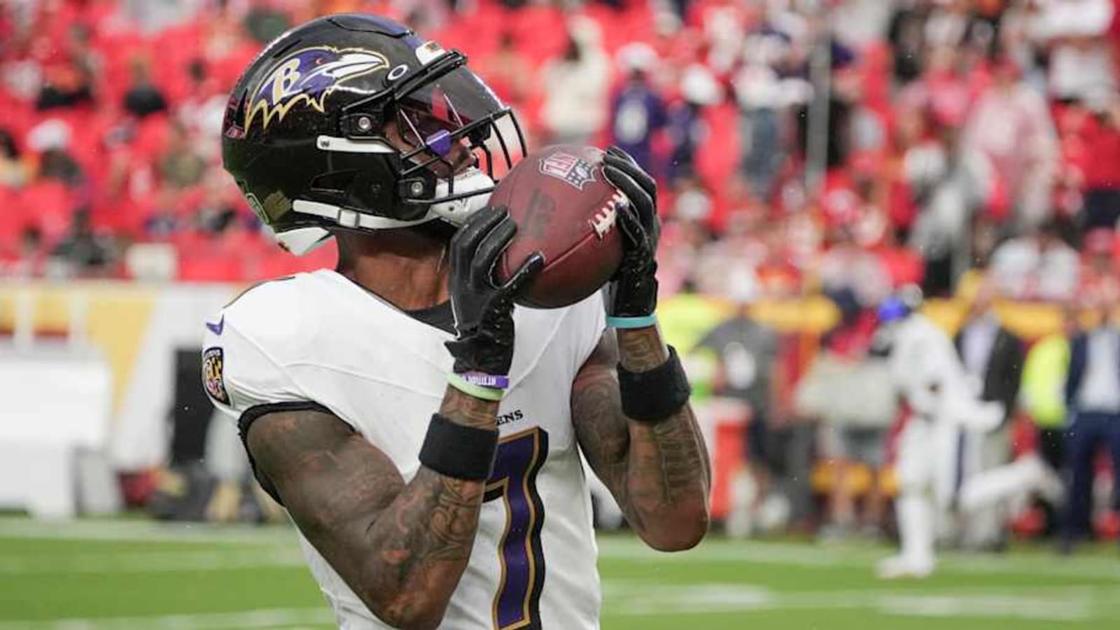 Ravens WR Shares Disdain for Chiefs