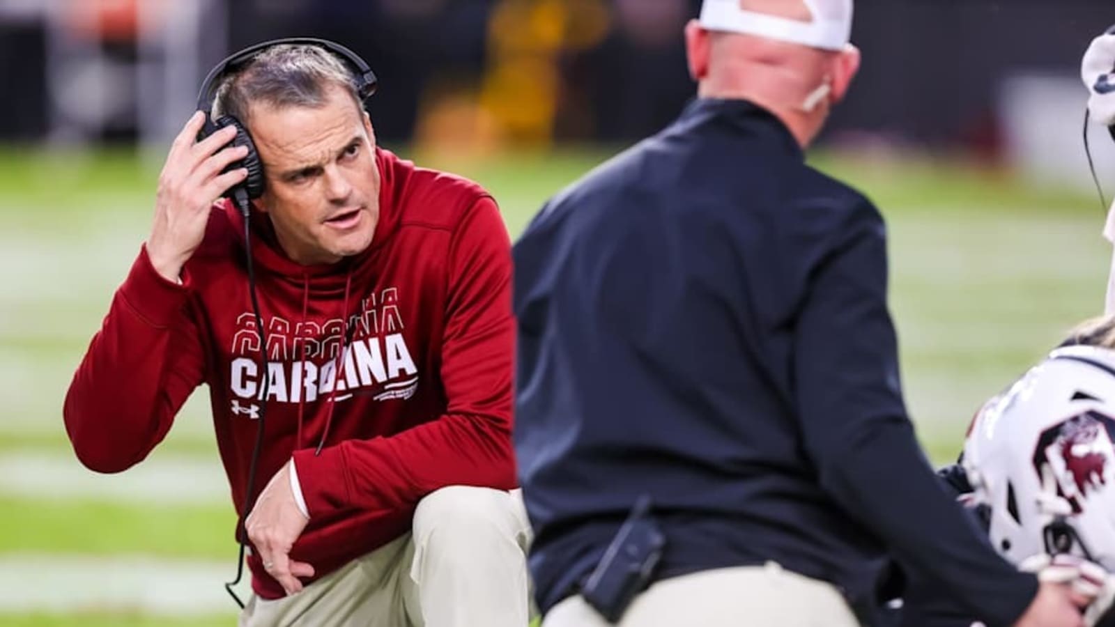 Shane Beamer Details Depth At Defensive End for South Carolina Gamecocks
