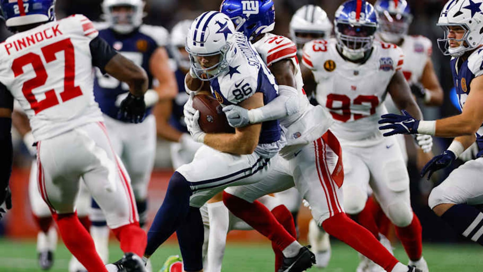 Cowboys TE Luke Schoonmaker feeling emotional following recent breakthrough