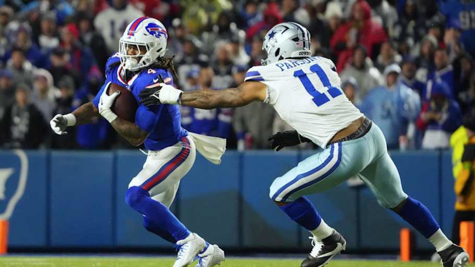 Cowboys blockbuster trade idea ships Micah Parsons to Bills for star RB & more