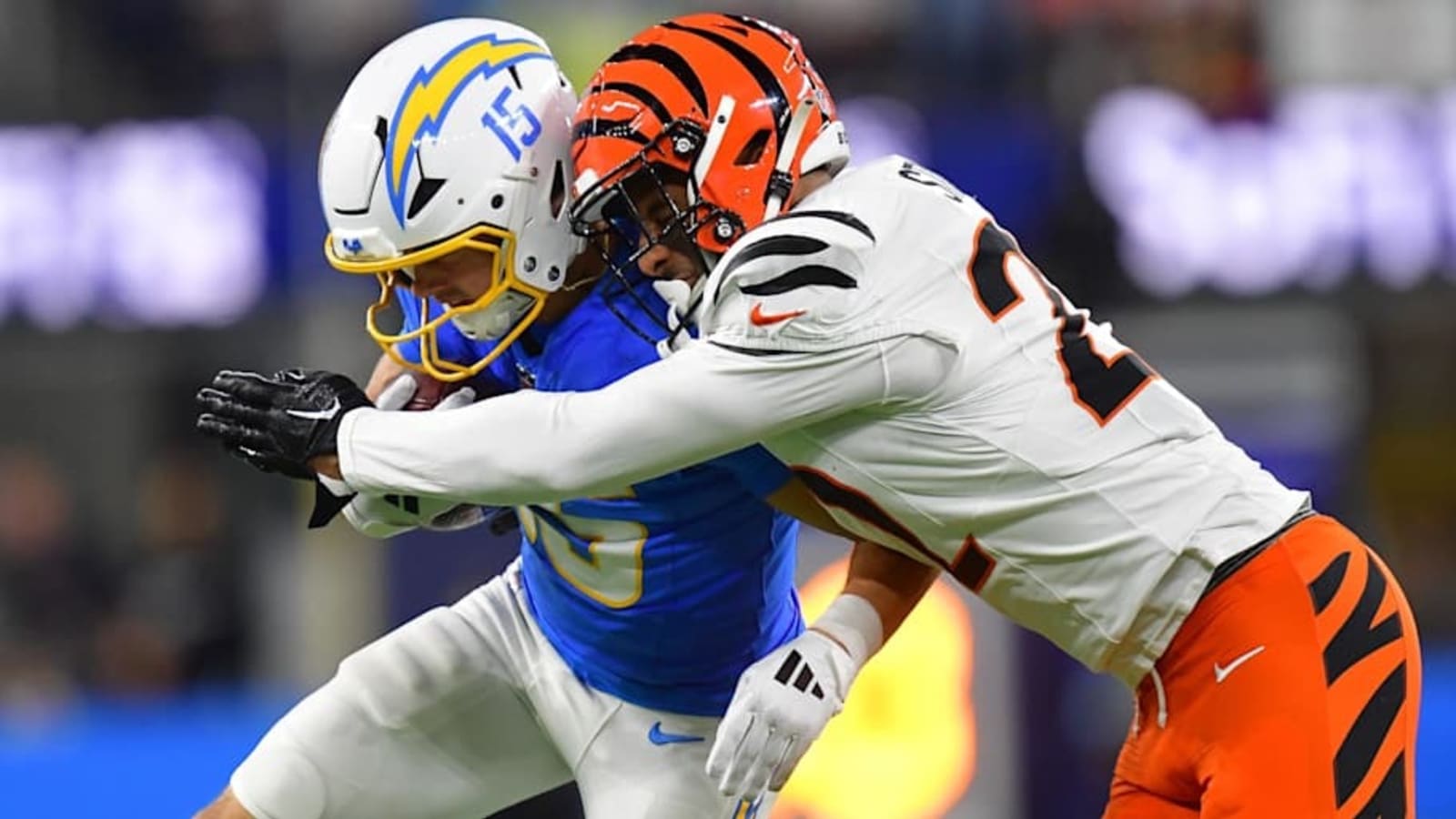 Chargers rookie Ladd McConkey outshined Ja&#39;Marr Chase, Tee Higgins