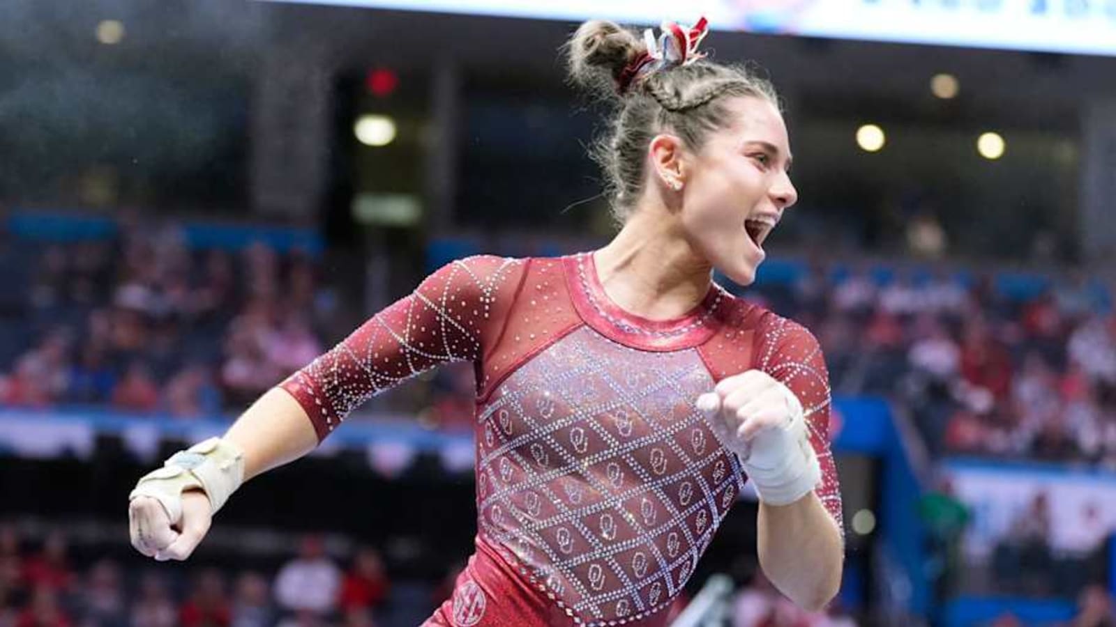Oklahoma&#39;s Jordan Bowers Named SEC Co-Gymnast of the Week