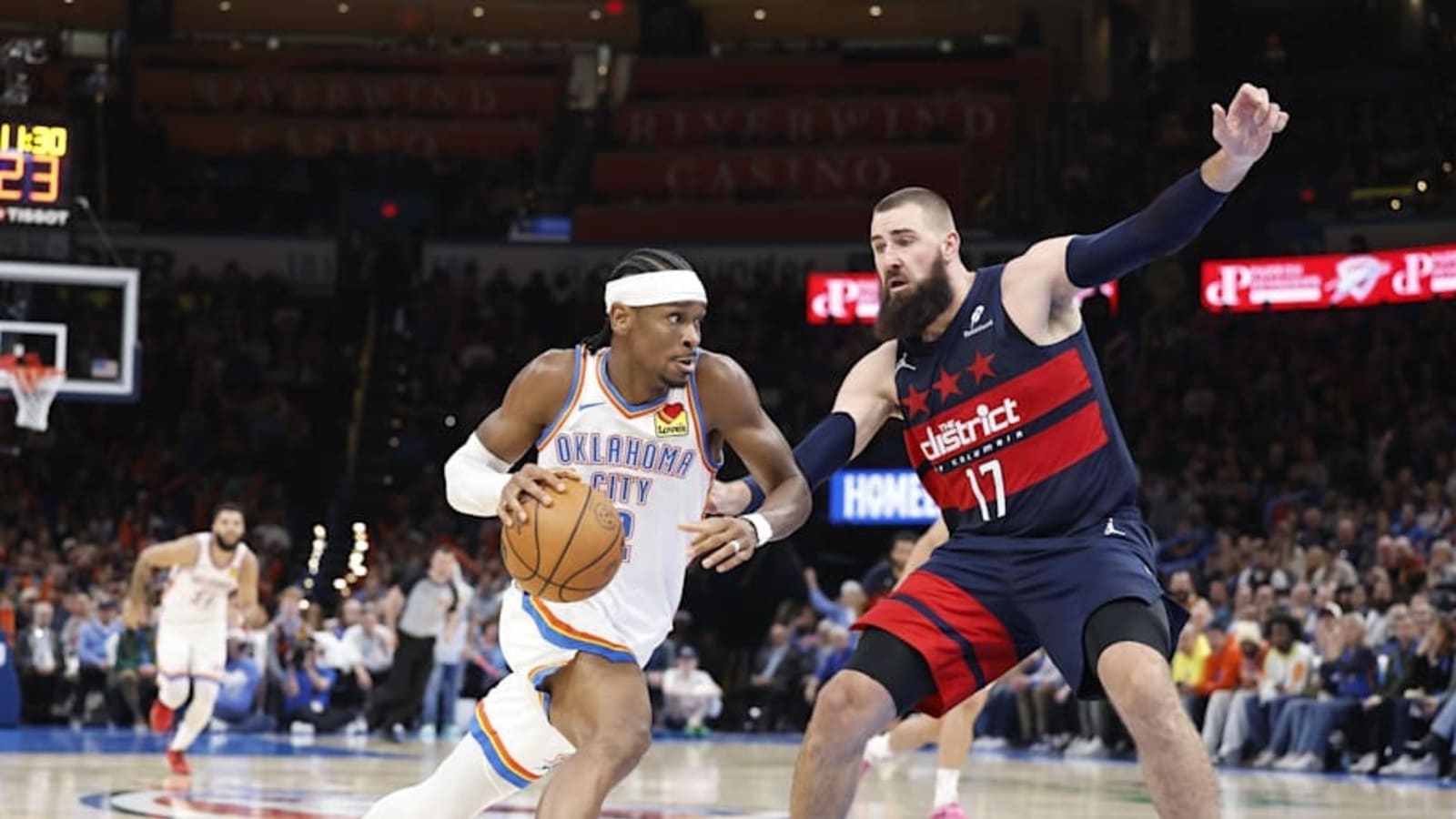 Wizards Coach Impressed with Effort vs. Thunder