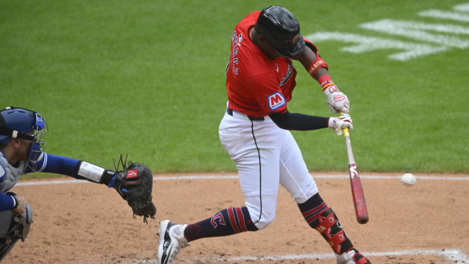 Watch: Guardians’ Angel Martinez Gets First Big League Hit