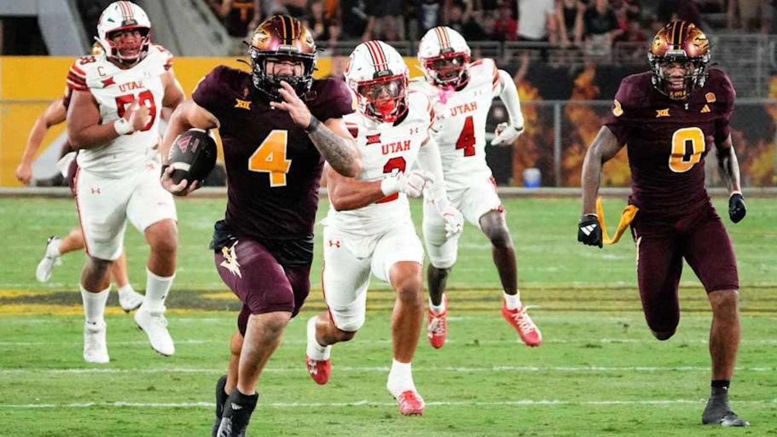 Cam Skattebo moves up in latest 2025 NFL mock draft