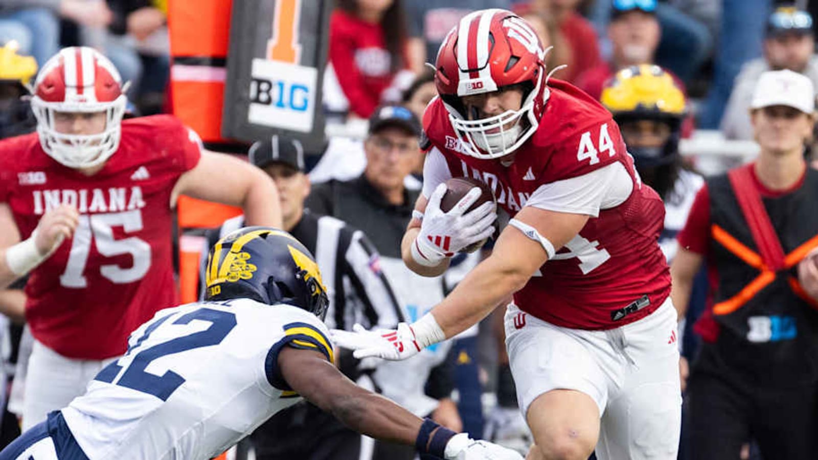 Indiana TE Zach Horton Thinks Hoosiers Will Improve Pass Protection