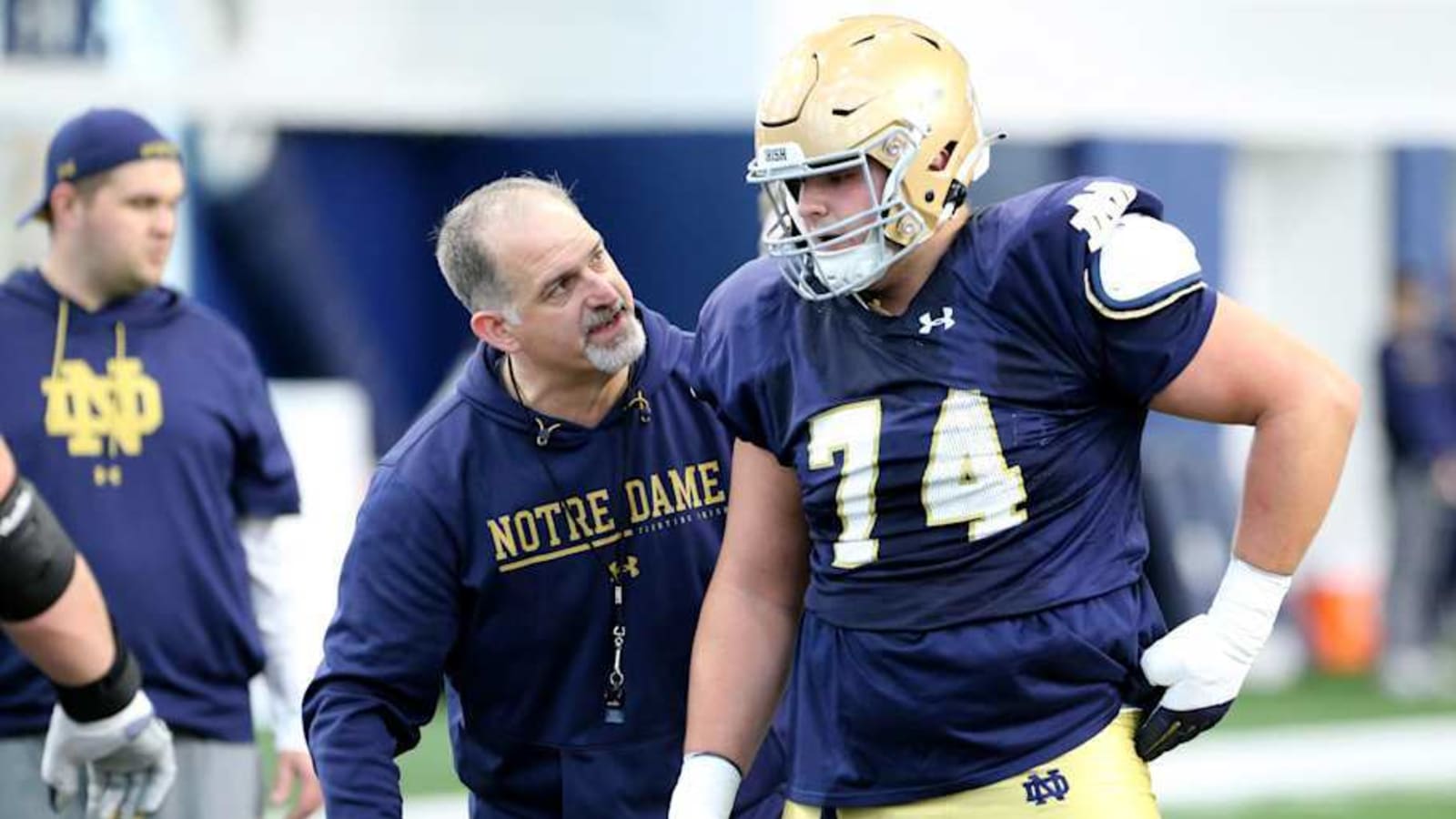 Notre Dame Offensive Line Coach Joe Rudolph Faces Challenges After Injuries
